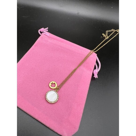 Kate Spade Hole Punch and MOP Necklace - Picture 3 of 10